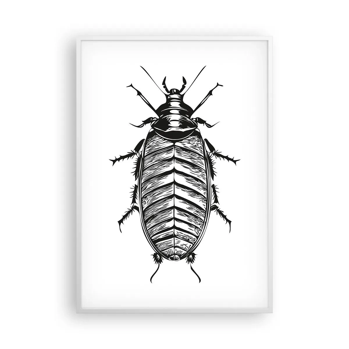 Poster în ramă albă - Ce specimen! - 70x100 cm