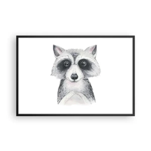 Poster în ramă neagră - Un moment pentru emoții - 91x61 cm