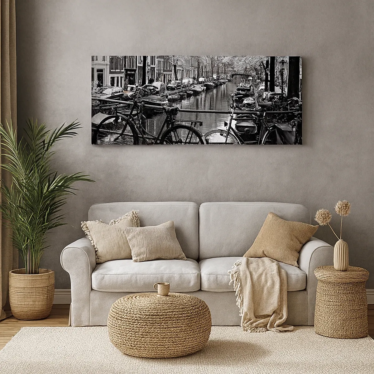 Tablou pe pânză - O perspectivă foarte olandeză - 30x30 cm