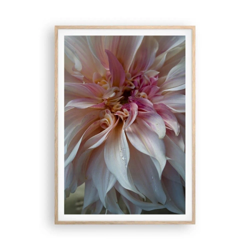 Poster în ramă de stejar deschis - Prospețime înfloritoare - 70x100 cm