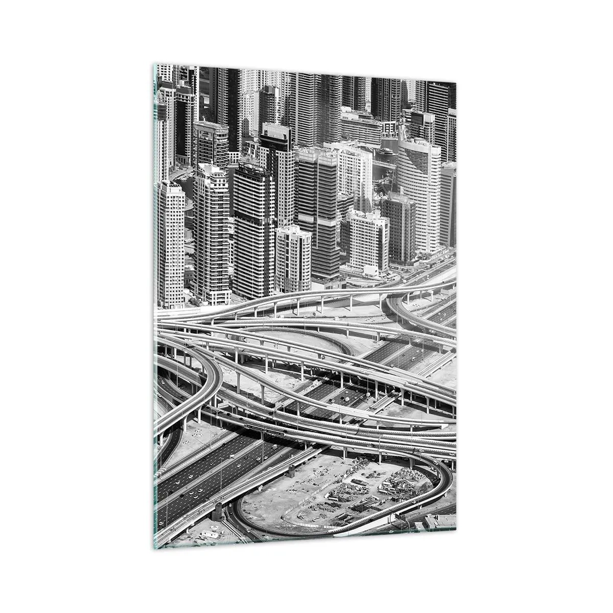 Tablou pe sticlă - Dubai - orașul imposibil - 50x70 cm