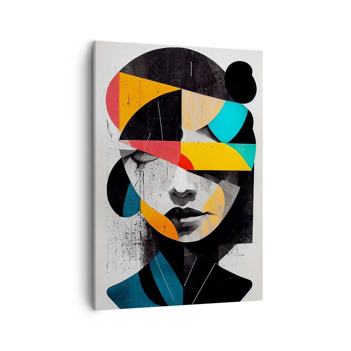 Tablou pe pânză - Portret intern multicolor - 50x70 cm