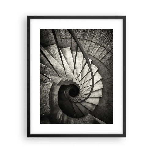 Poster în ramă neagră - În sus și în jos - 40x50 cm