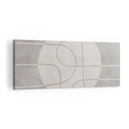 Tablou pe pânză - Circular și drept înainte - 100x40 cm