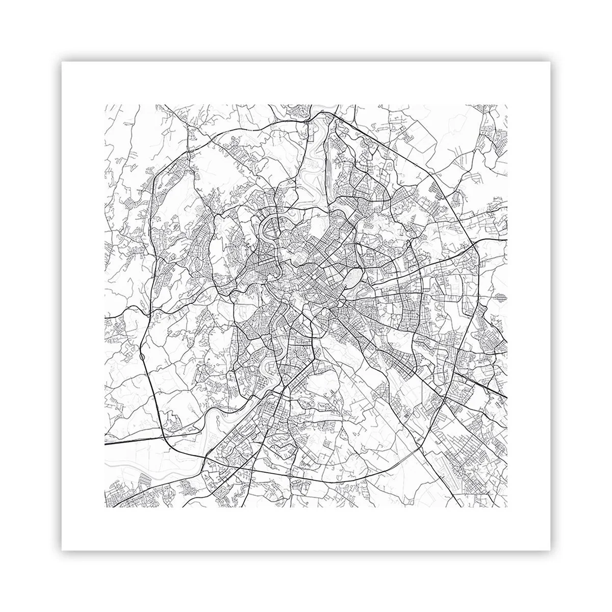 Poster - Cerc roman - 40x40 cm