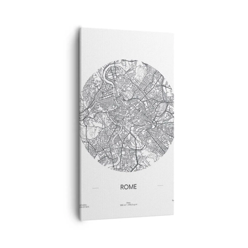 Tablou pe pânză - Anatomia Romei - 55x100 cm