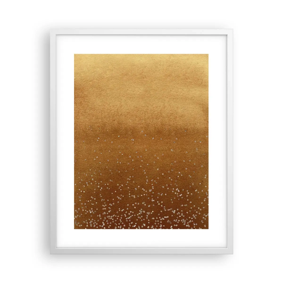 Poster în ramă albă - Nașterea luminii - 40x50 cm