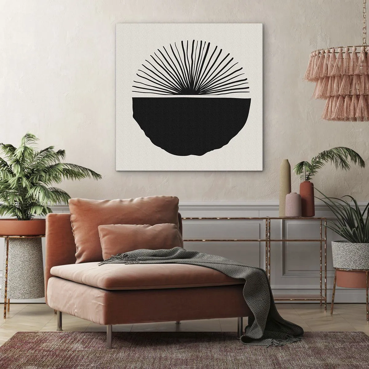 Tablou pe pânză - Gama de posibilități - 50x50 cm