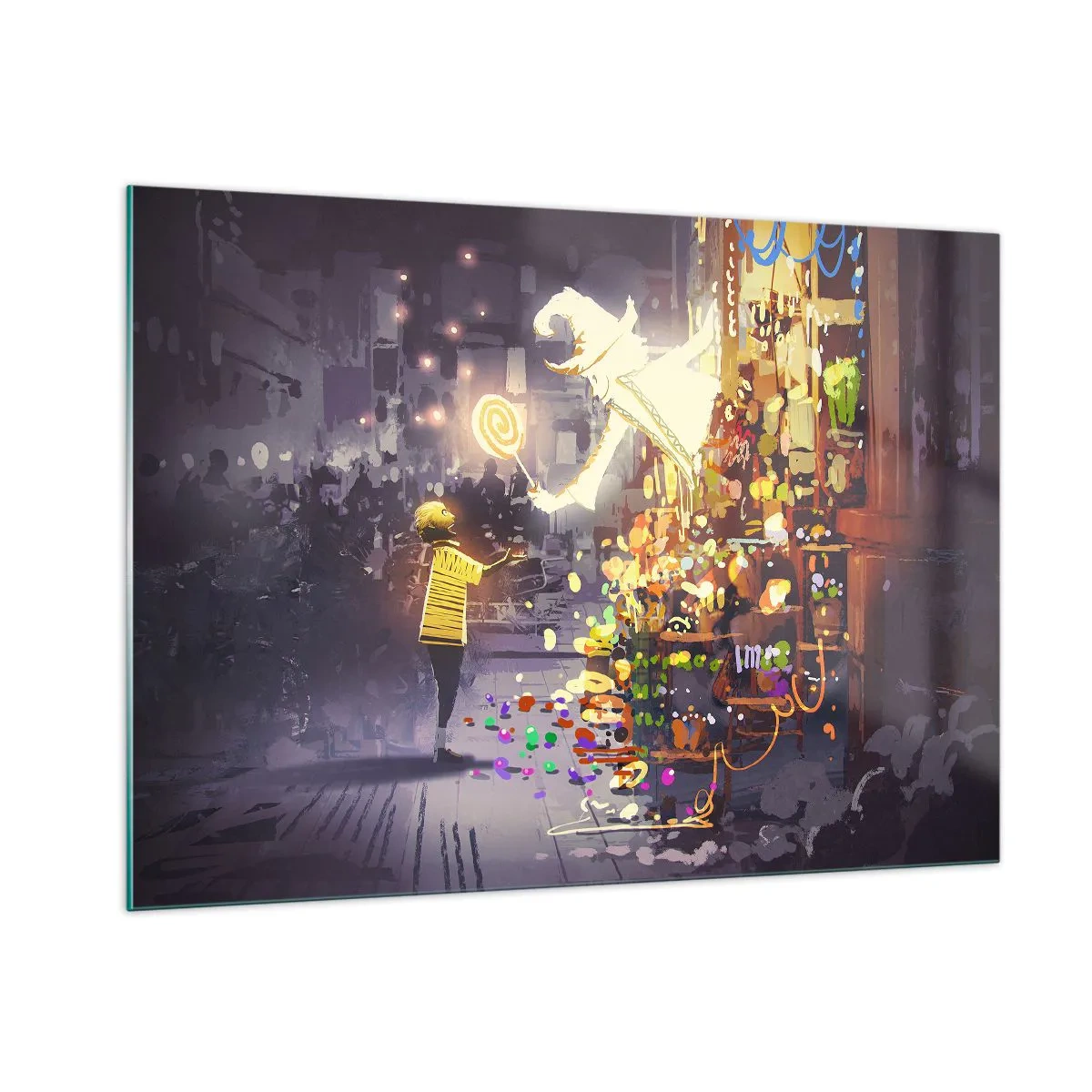 Tablou pe sticlă - Vrăjitoria există - 100x70 cm