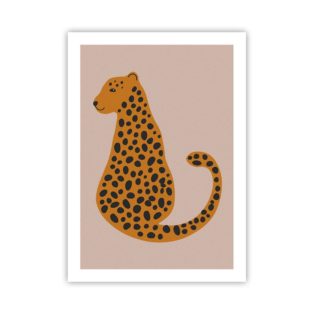 Poster - Modelul leopard este tot timpul la modă - 50x70 cm