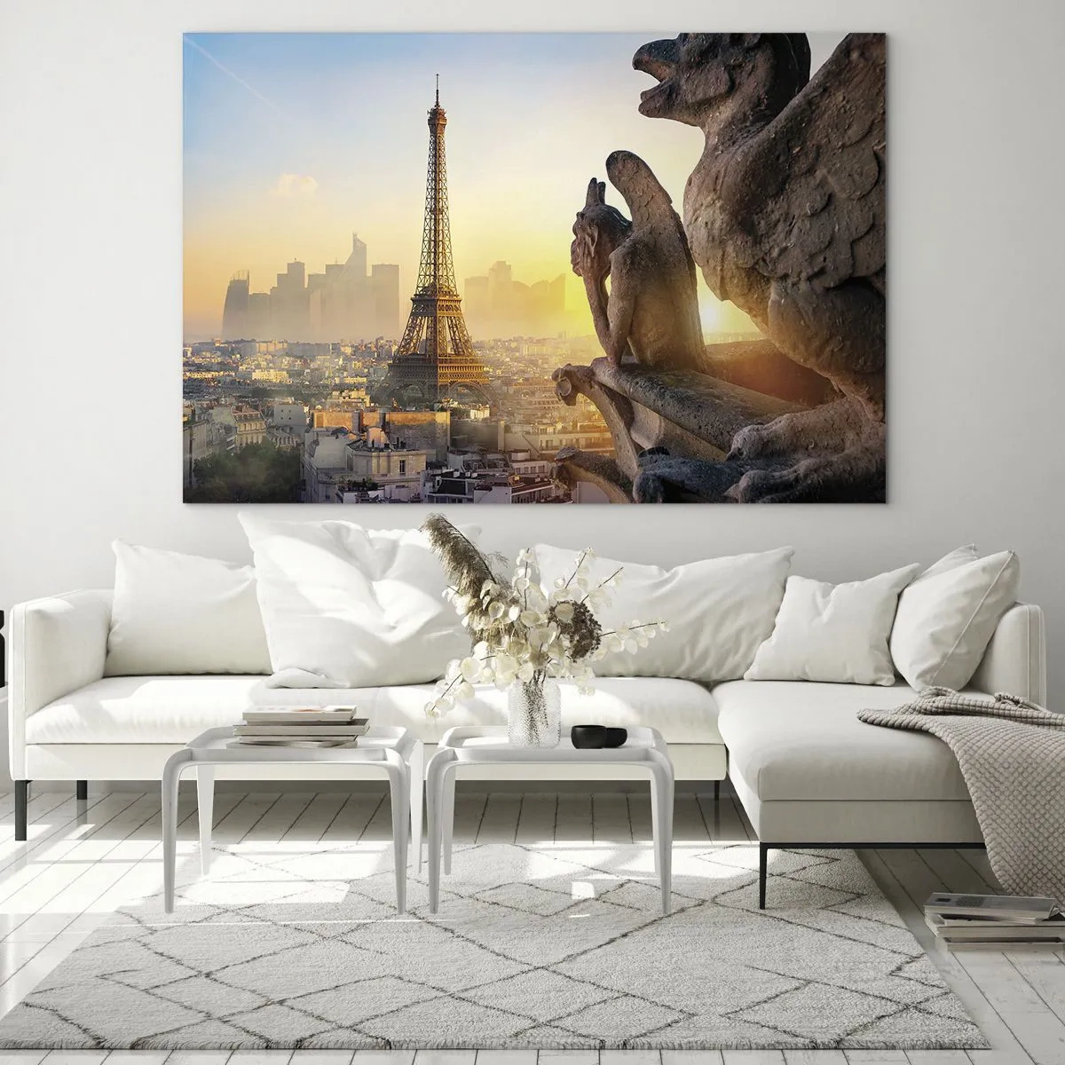 Tablou pe sticlă - S-au schimbat multe... - 100x70 cm