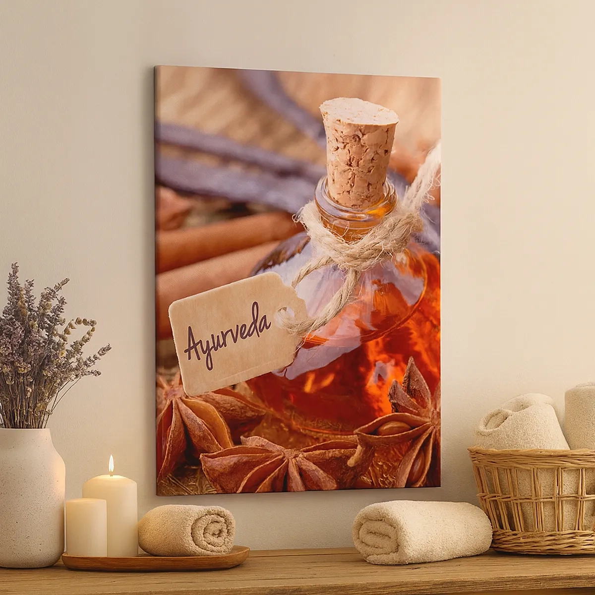 Tablou pe pânză - Unitatea trupului și a spiritului - 50x70 cm