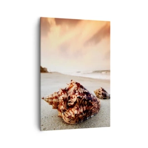 Tablou pe pânză - Exilate de valuri - 70x100 cm