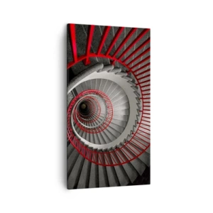 Tablou pe pânză - Jocuri arhitecturale - 45x80 cm