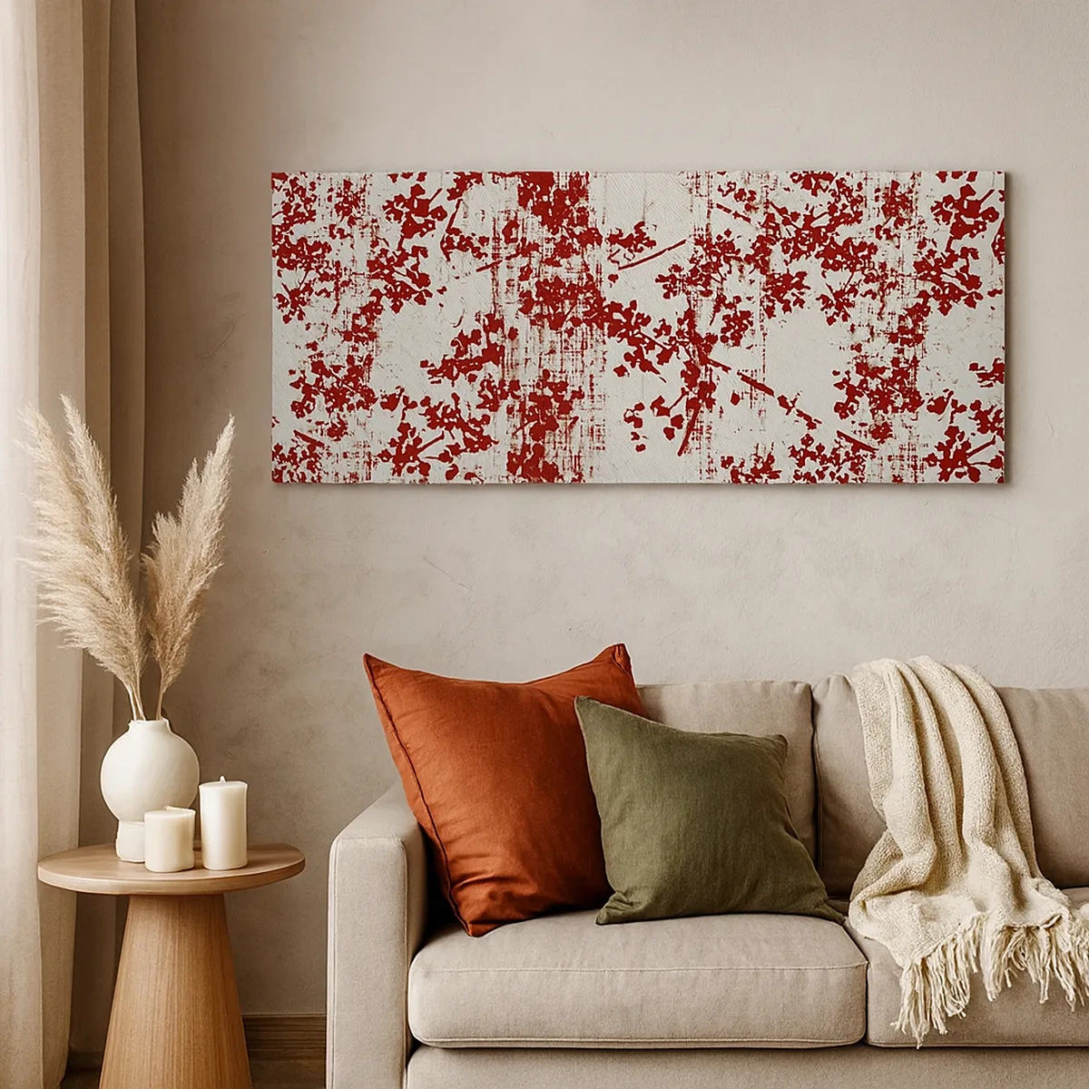 Tablou pe pânză - Ca un percal vechi - 30x30 cm