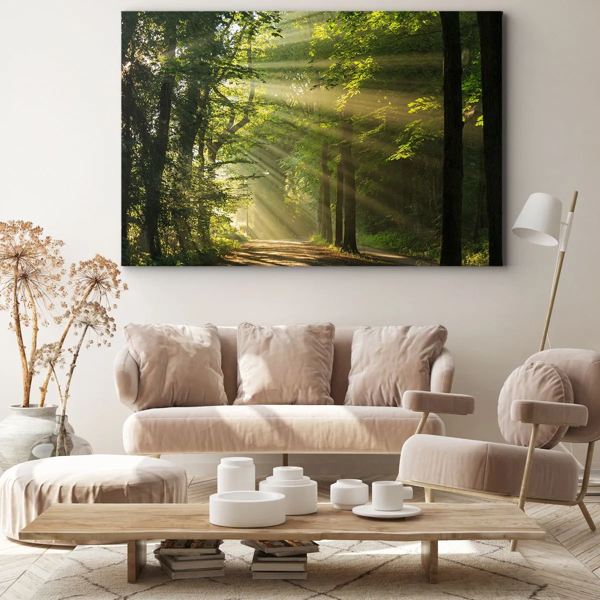 Tablou pe pânză - Moment de pădure - 100x70 cm