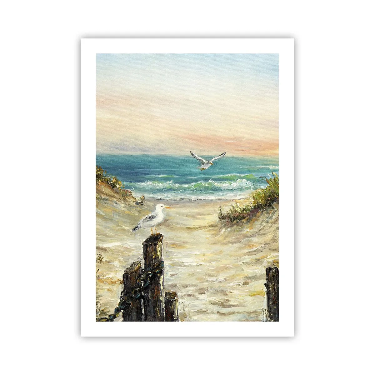 Poster - Retragere fără vânt - 50x70 cm