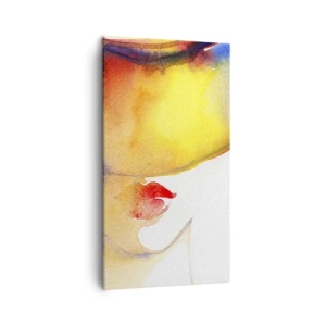 Tablou pe pânză - Portretul unei doamne    - 45x80 cm