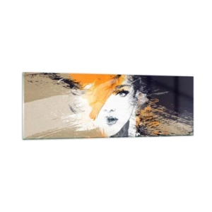 Tablou pe sticlă - Și se face lumină - 90x30 cm