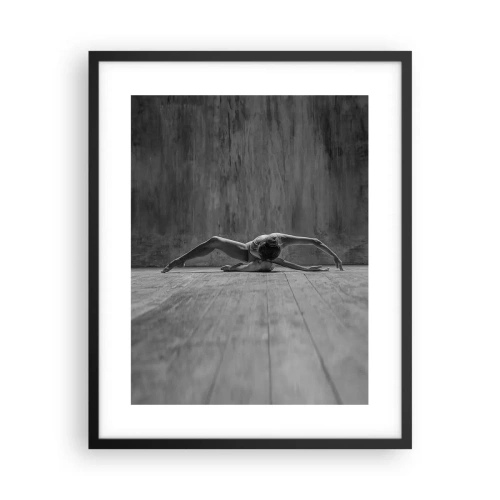 Poster în ramă neagră - Simetria găsită - 40x50 cm