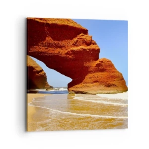 Tablou pe pânză - Apă și vânt de mii de ani - 70x70 cm