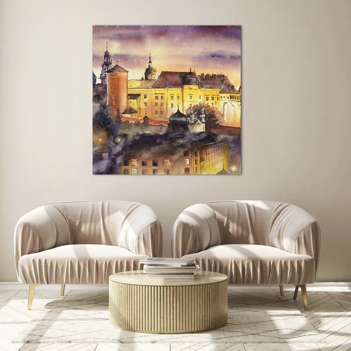 Tablou pe sticlă - Poveste și basm - 50x50 cm