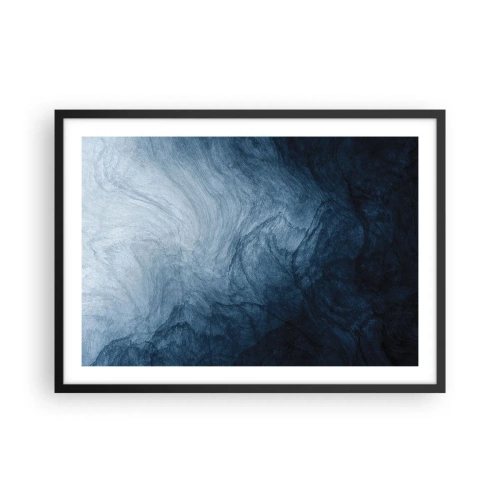 Poster în ramă neagră - În adâncuri - 70x50 cm