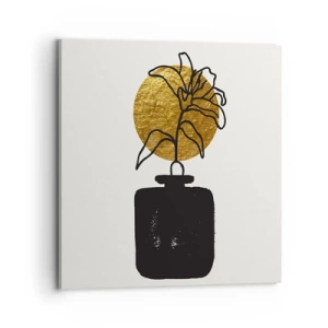 Tablou pe pânză - Cât cântărește aurul? - 70x70 cm