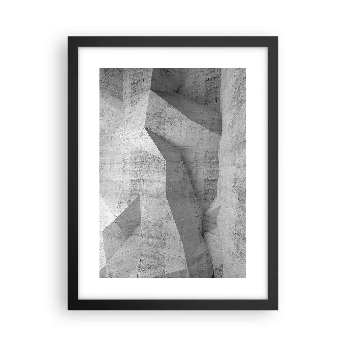 Poster în ramă neagră - O adevărată provocare - 30x40 cm