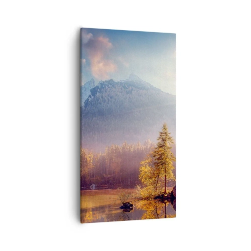 Tablou pe pânză - La munte și la deal - 55x100 cm