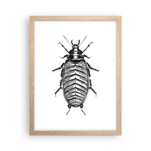 Poster în ramă de stejar deschis - Ce specimen! - 30x40 cm