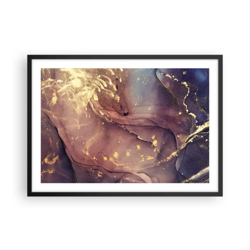 Poster în ramă neagră - Materie și spirit - 70x50 cm