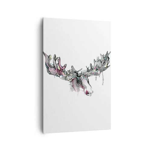 Tablou pe pânză - Coroana regelui pădurii - 80x120 cm