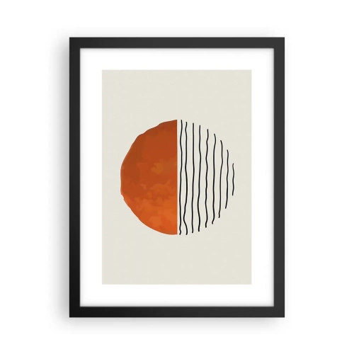 Poster în ramă neagră - În stil japonez - 30x40 cm