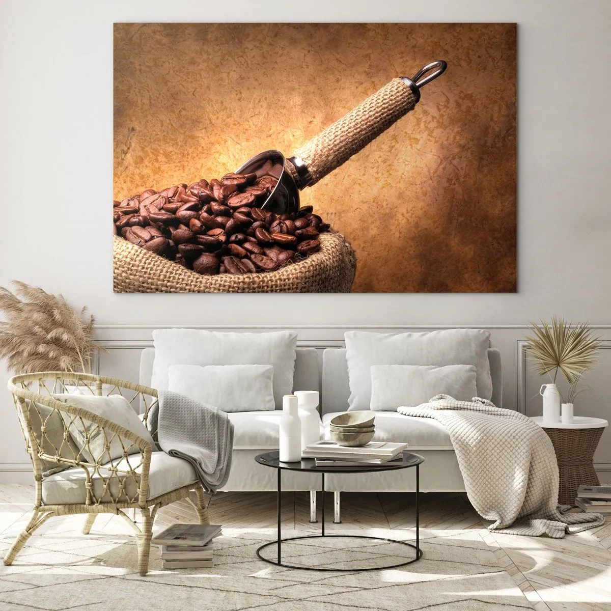 Tablou pe sticlă - La sursa gustului - 100x70 cm