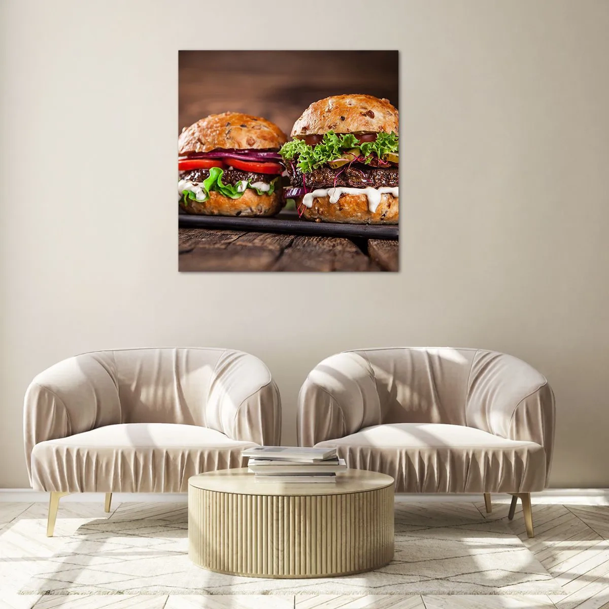 Tablou pe sticlă - American dream - 60x60 cm