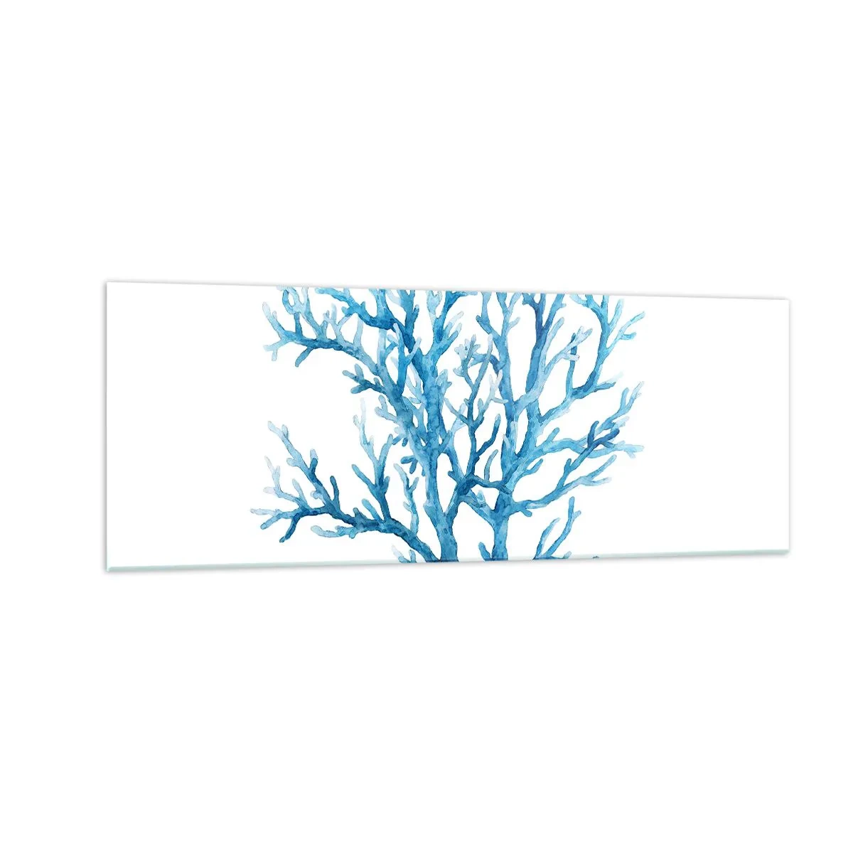 Tablou pe sticlă - Filigranul marin - 140x50 cm