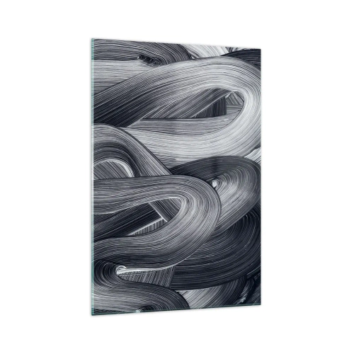 Tablou pe sticlă - Fluiditatea realității - 70x100 cm