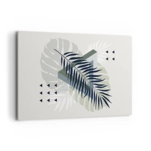 Tablou pe pânză - Natura și geometria - două ordine? - 120x80 cm