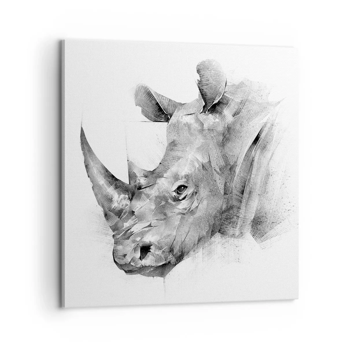 Tablou pe pânză - Portret african - 60x60 cm