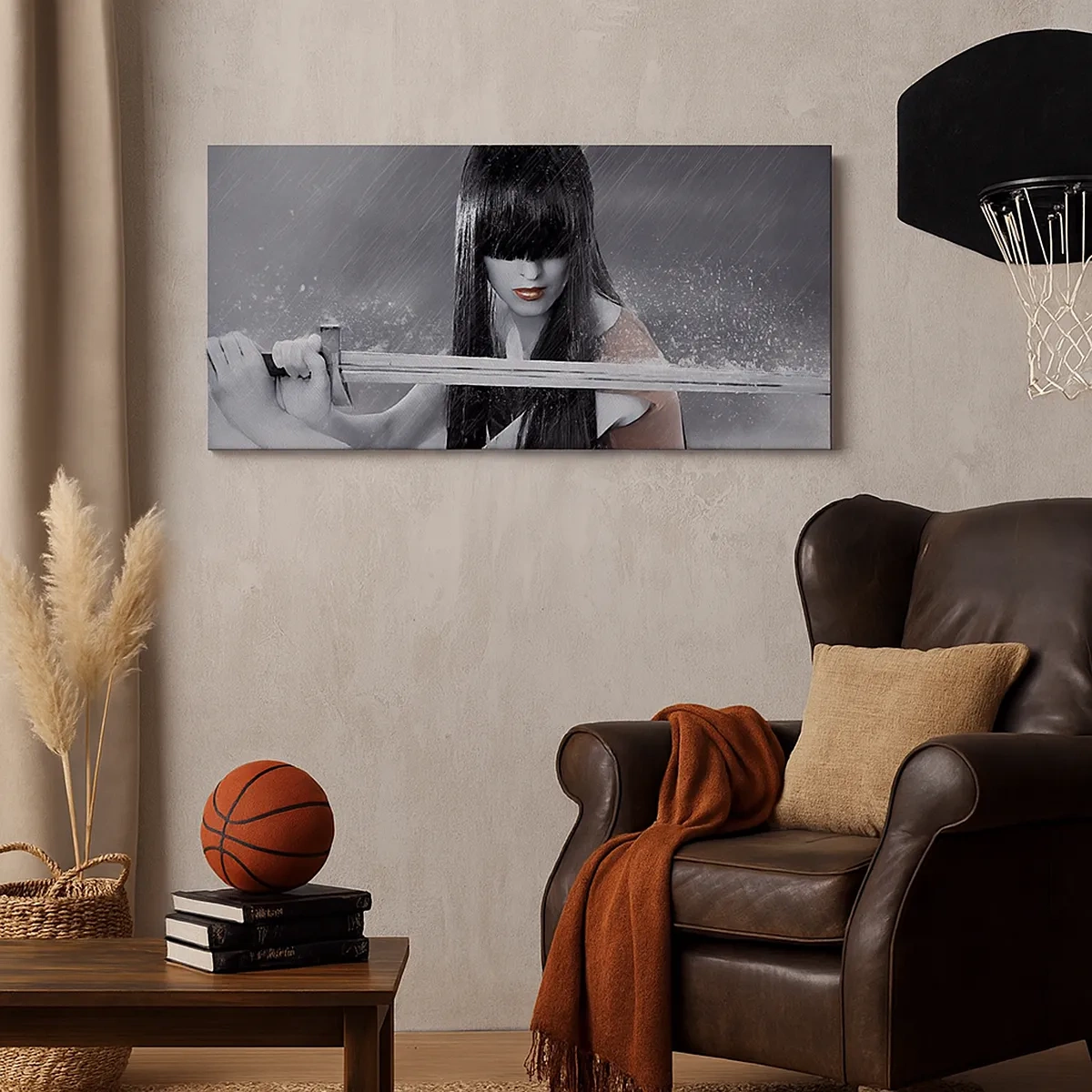 Tablou pe pânză - Frumoasă și periculoasă - 30x30 cm