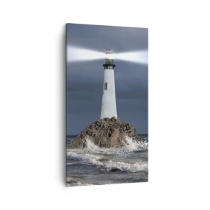 Tablou pe pânză - Aici... aici...! - 45x80 cm