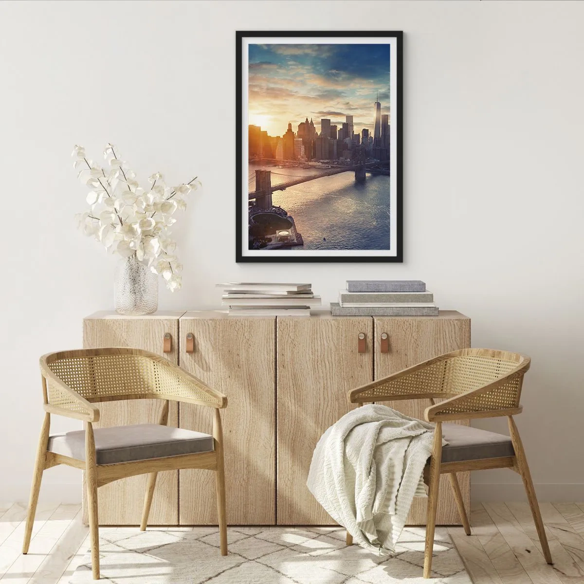 Poster în ramă neagră - Un monument al culturii occidentale - 70x100 cm
