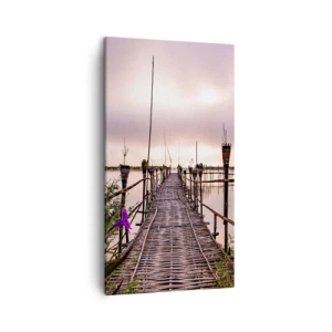 Tablou pe pânză - Pacea și liniștea Asiei - 45x80 cm