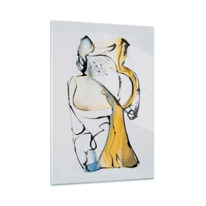 Tablou pe sticlă - Abstracție de sticlă - 50x70 cm