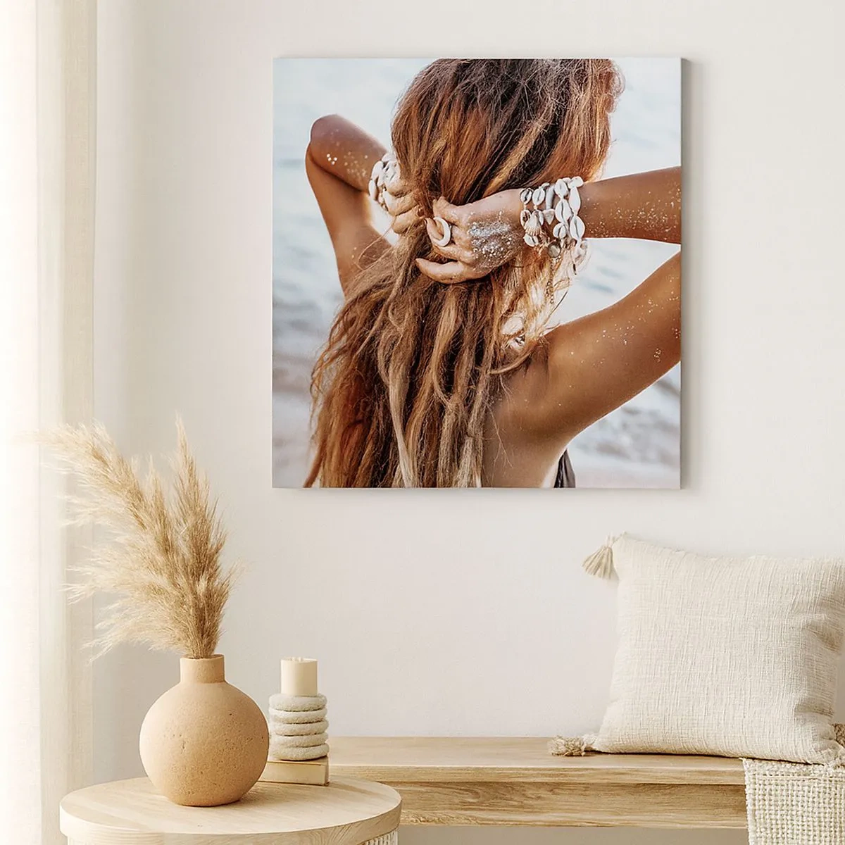 Tablou pe pânză - Sora apei și a soarelui - 30x30 cm