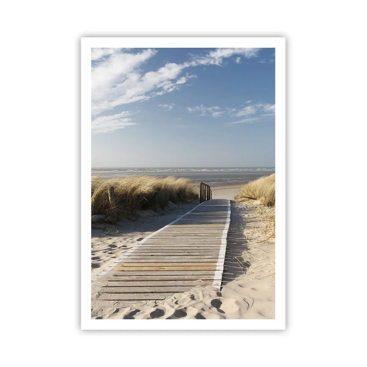 Poster - În spatele dunei, în zumzetul ierbii - 70x100 cm