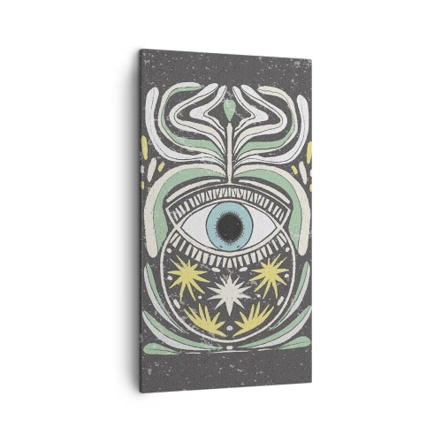 Tablou pe pânză - Ritualuri tribale - 45x80 cm