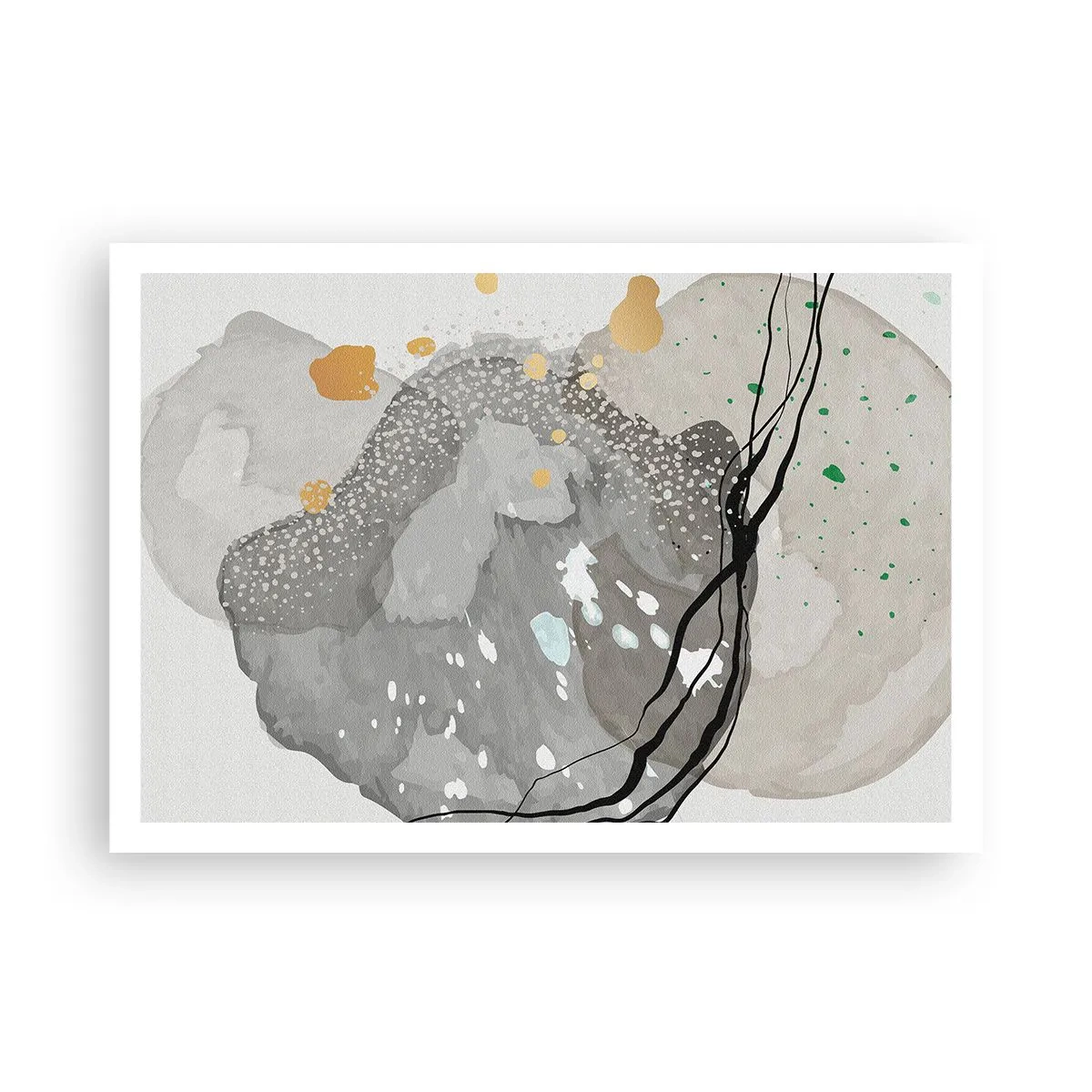 Poster - Compoziție organică - 100x70 cm