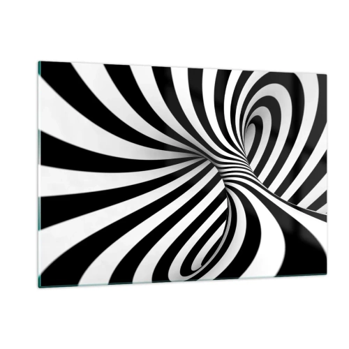 Tablou pe sticlă - Compoziție: spațiul dansator - 120x80 cm